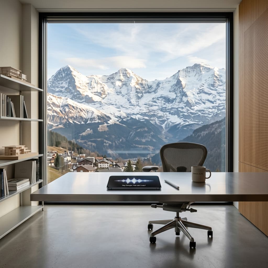 Swiss AI Desk Hero